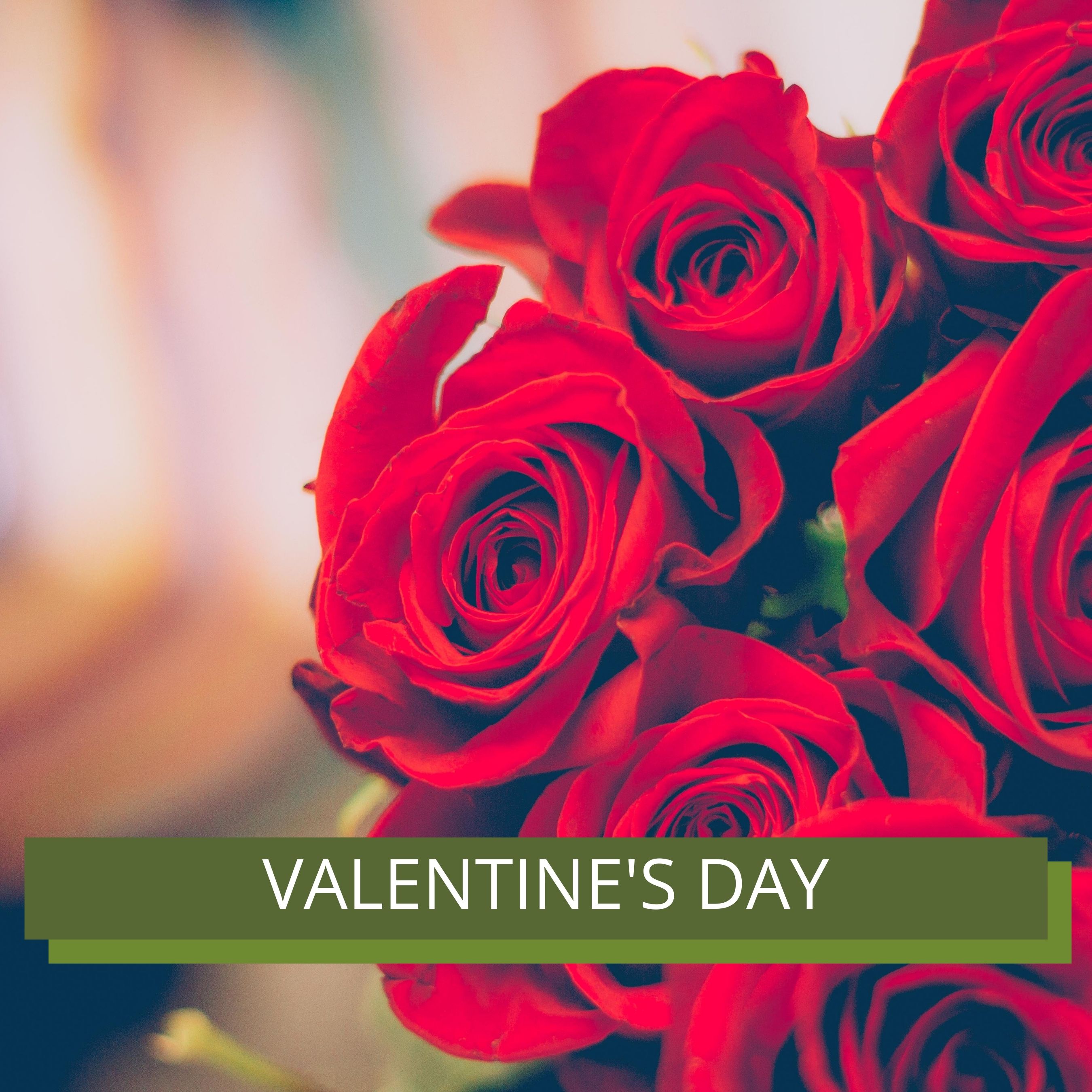 Valentine Roses & Flowers Order Here